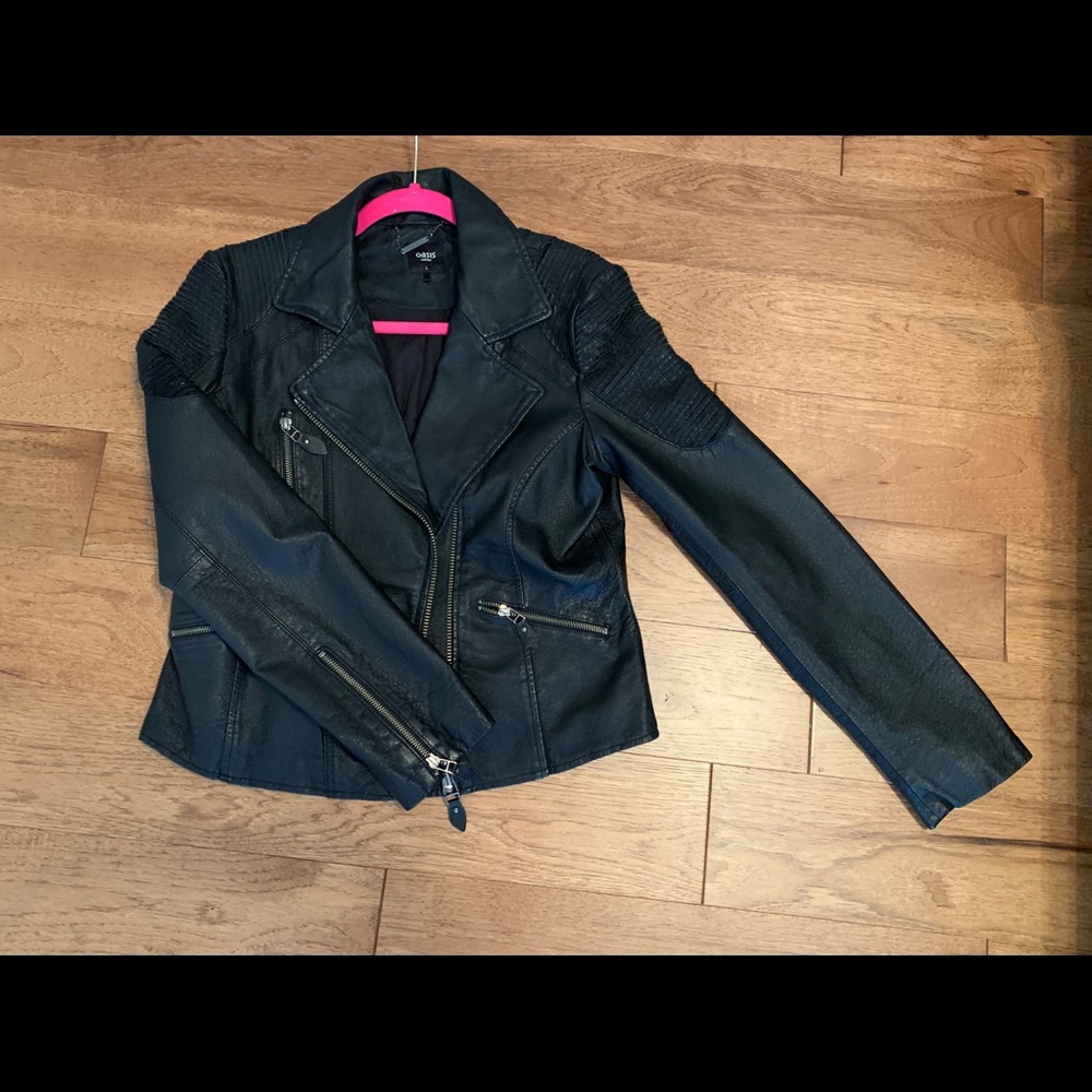 Leather Moto Jacket